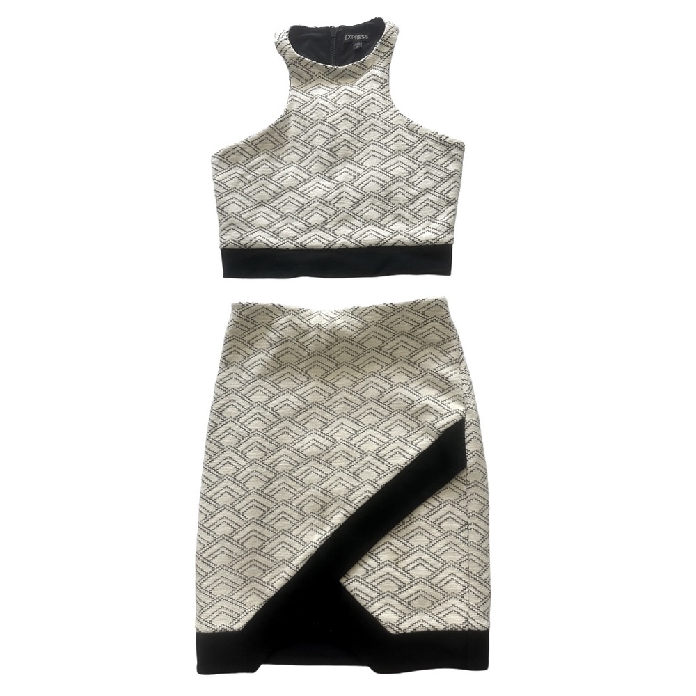 Express SKIRT TOP SEXY OUTFIT SMALL